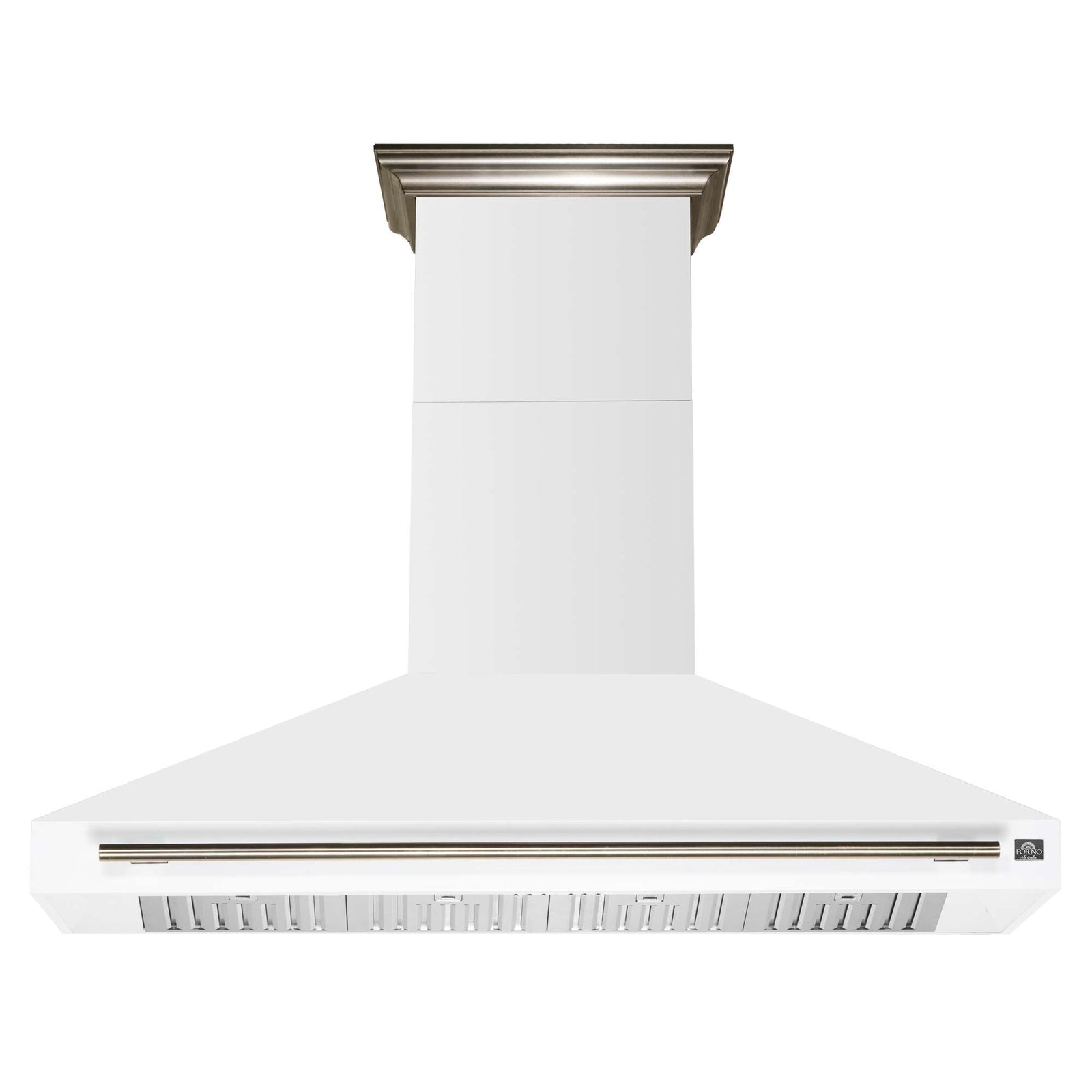 Forno Aria 60 Inch Wall-Mounted Range Hood in White - FRHWM5095-60WHT