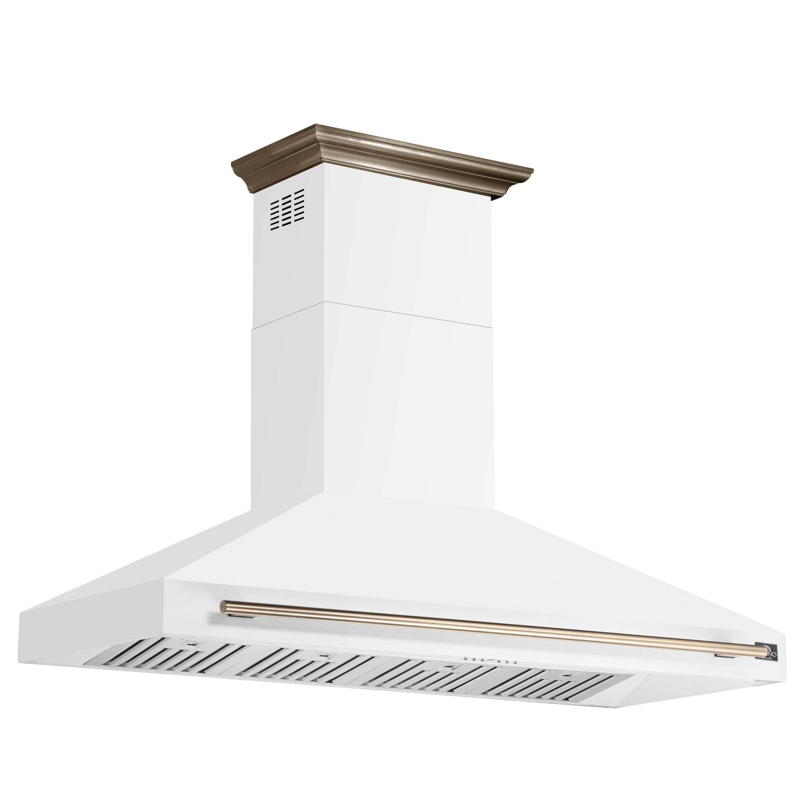 Forno Aria 60 Inch Wall-Mounted Range Hood in White - FRHWM5095-60WHT
