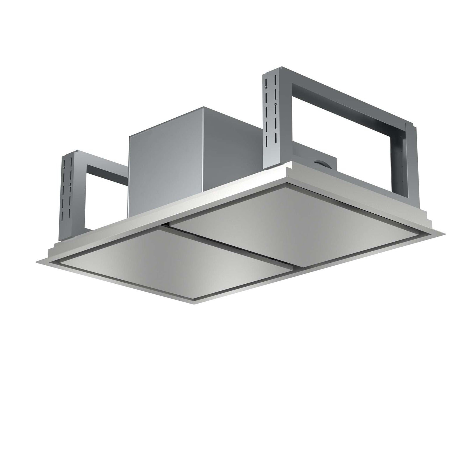 Forno Arezzo 44-Inch Recessed Ceiling Range Hood, Dual Motors, 1200 CFM, Hybrid Filters, Remote Control - FRHRE5312-44