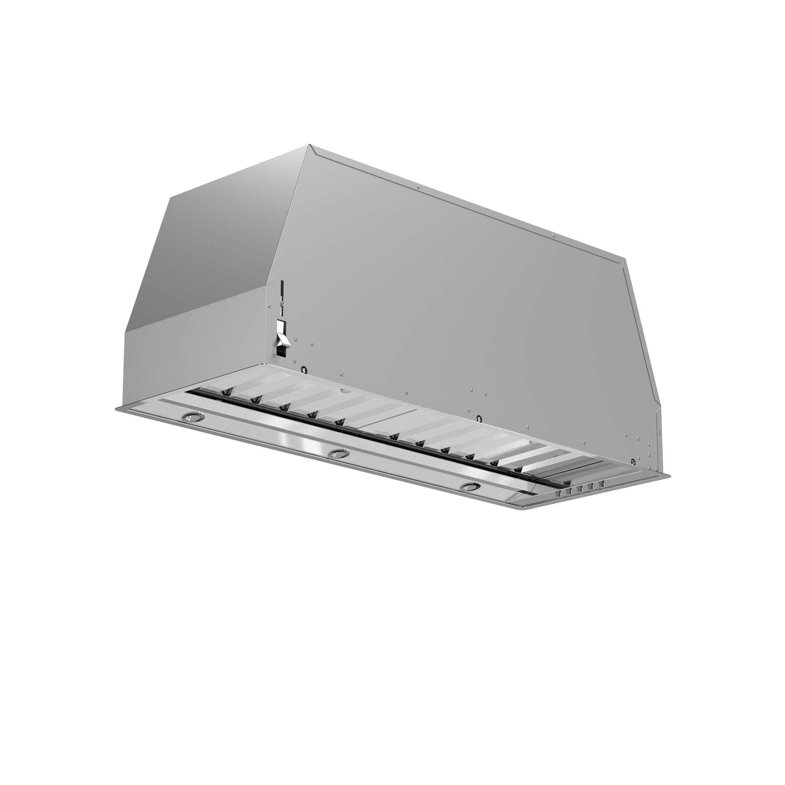 Forno Frassanito 30-Inch Insert Range Hood, 450 CFM, Stainless Steel Baffle Filters, LED Lighting - FRHRE5346-30