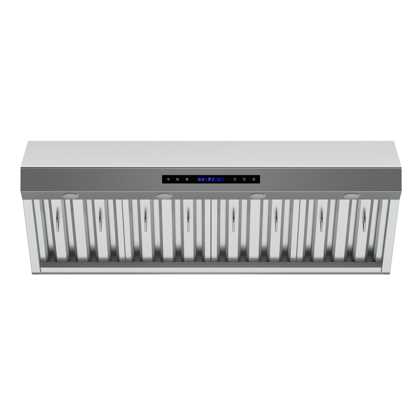 Forno Palazzo 48-Inch Wall Mounted Range Hood, Stainless Steel, Heavy Duty Baffle Filters, Remote Control - FRHWM5030-48