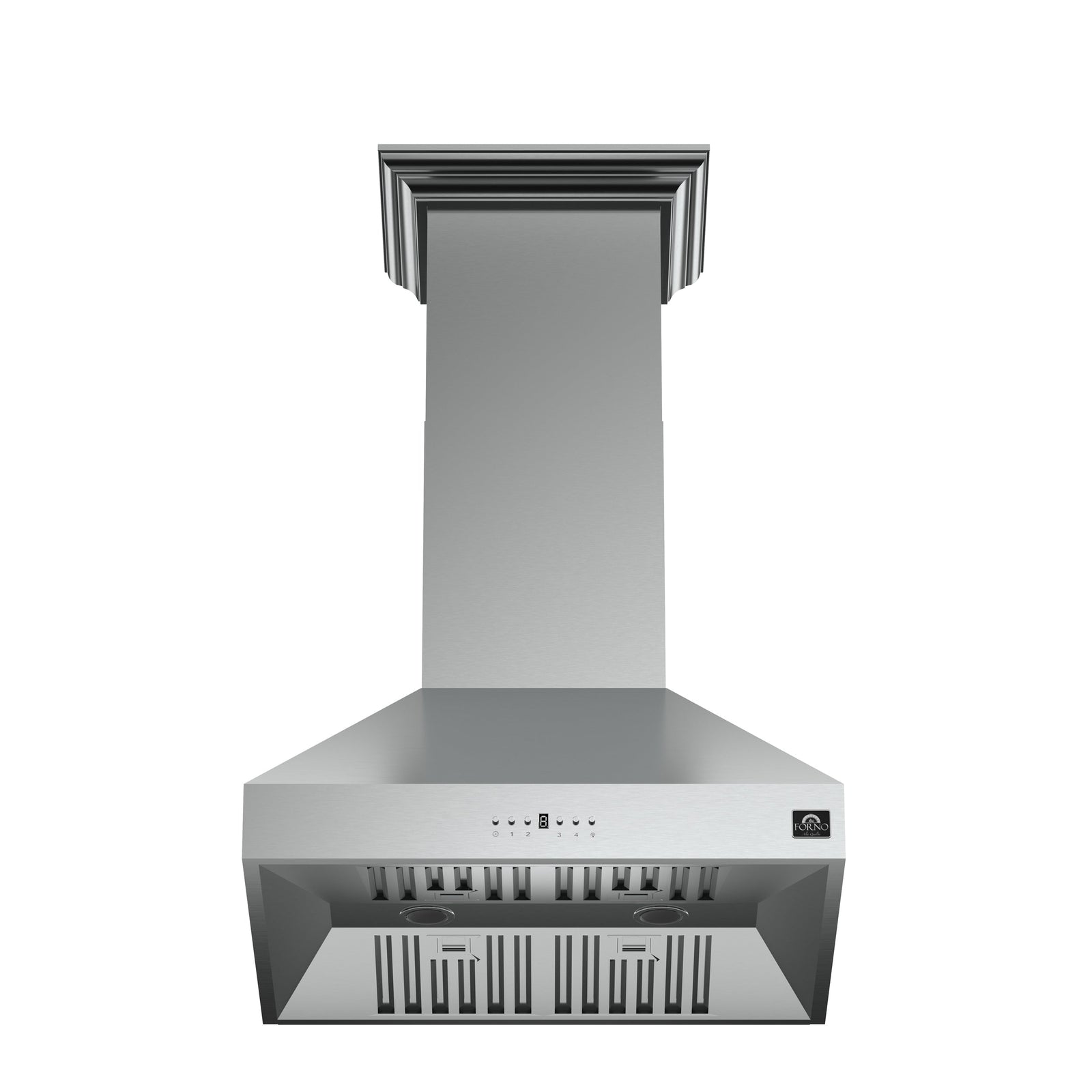 Forno Orvieto 30-Inch Wall Mount Range Hood, LED Lighting, Heavy Duty, Stainless Steel - FRHWM5094-30