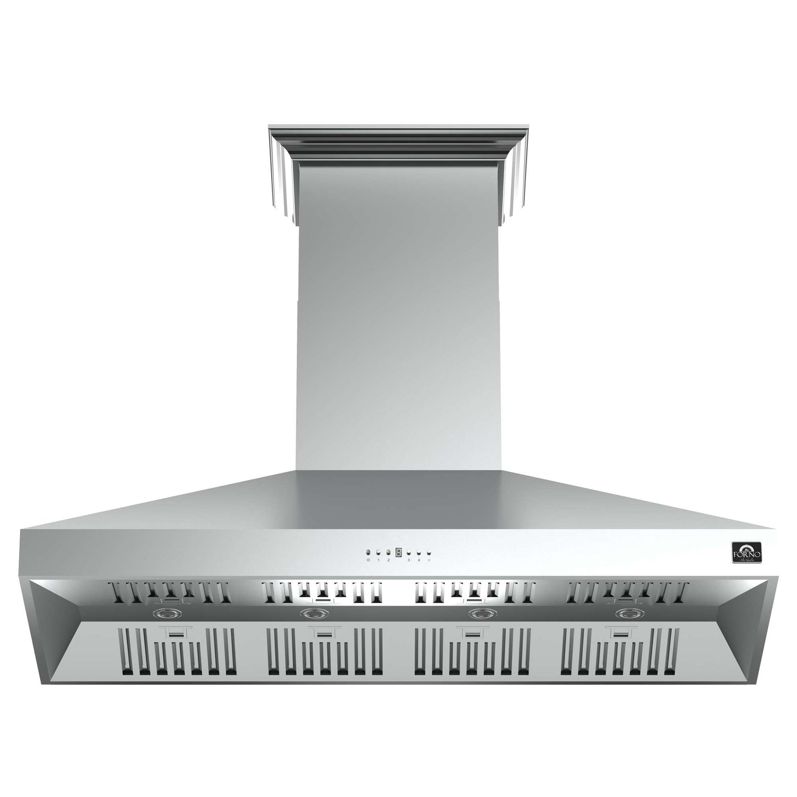 Forno Orvieto 60-Inch Wall Mount Range Hood, LED Lighting, Heavy Duty, Stainless Steel - FRHWM5094-60