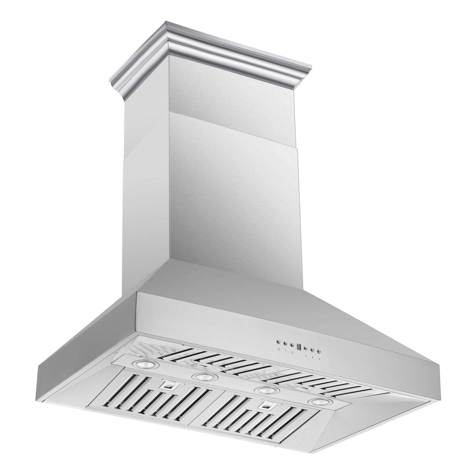 Forno Orvieto 36 Inch Range Hood angle view