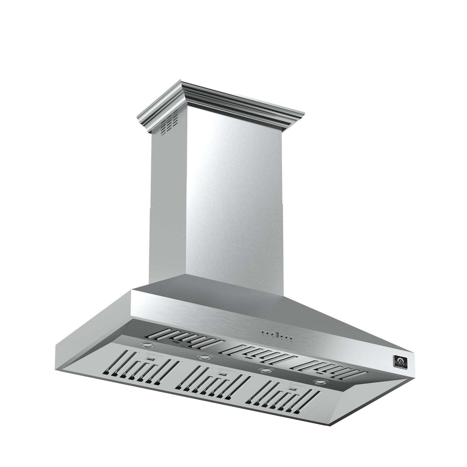 Forno Orvieto 48-Inch Wall Mount Range Hood, LED Lighting, Heavy Duty, Stainless Steel - FRHWM5094-48