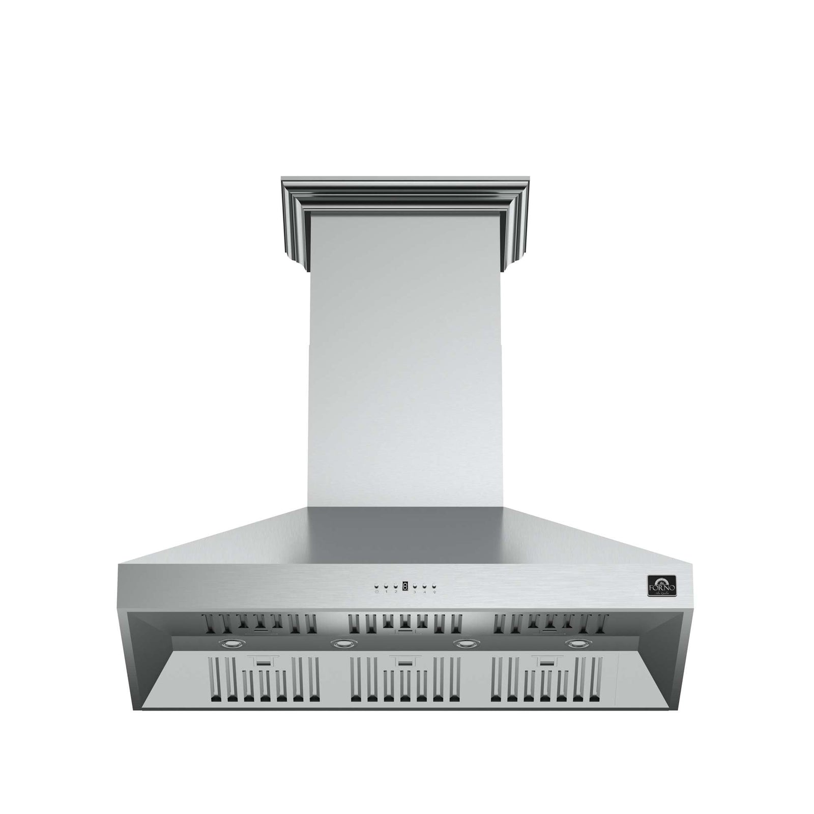 Forno Orvieto 48-Inch Wall Mount Range Hood, LED Lighting, Heavy Duty, Stainless Steel - FRHWM5094-48