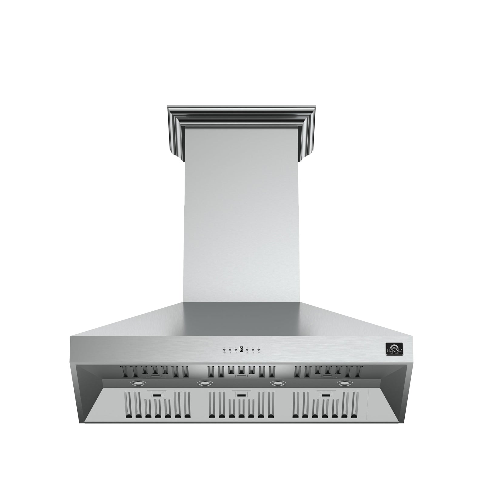 Forno Orvieto 48-Inch Wall Mount Range Hood, LED Lighting, Heavy Duty, Stainless Steel - FRHWM5094-48