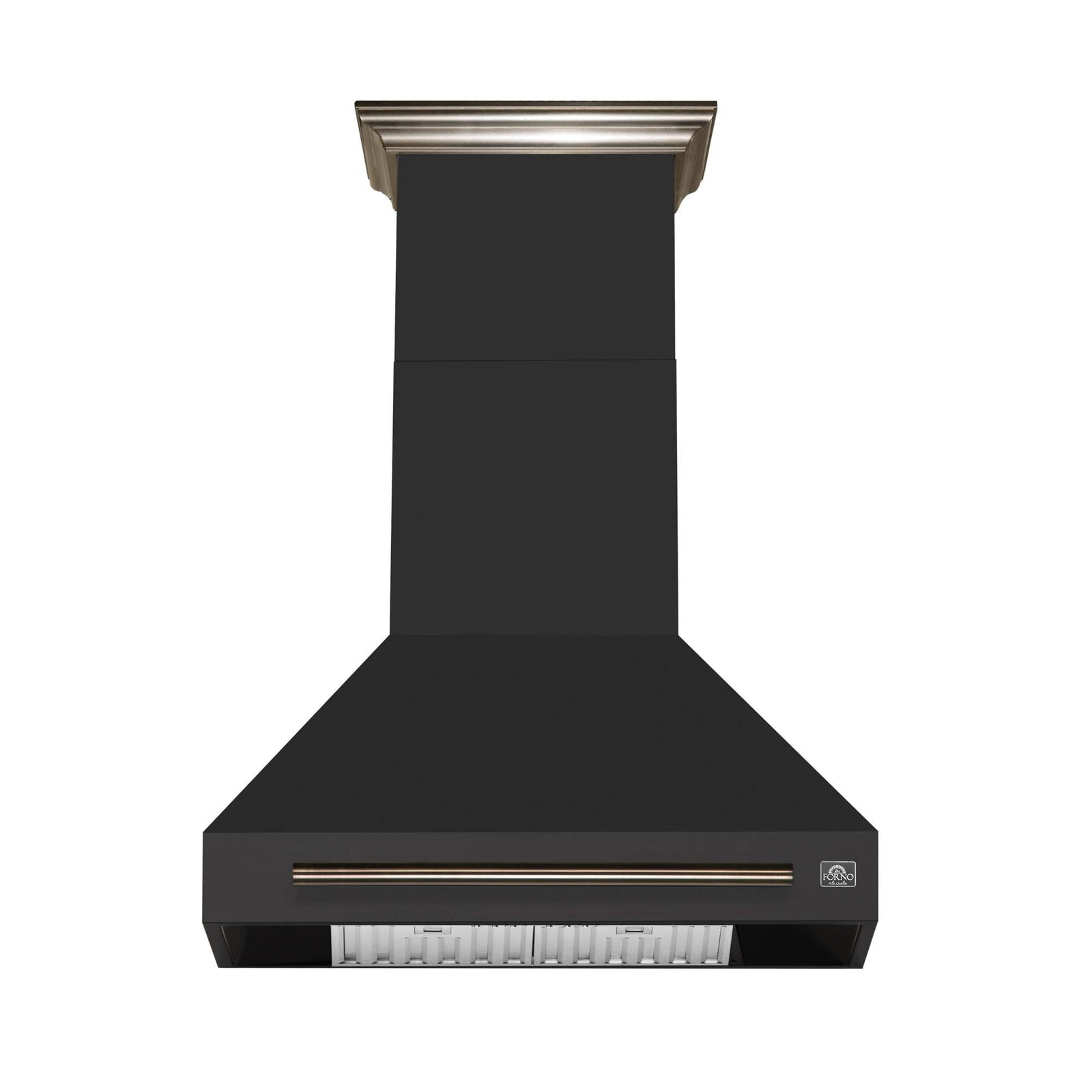 Forno Aria 30 Inch Wall-Mounted Range Hood in Black - FRHWM5095-30BLK