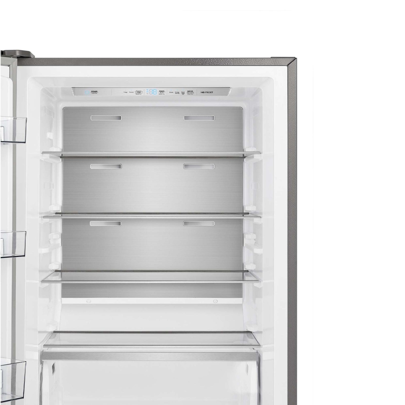 Forno Maderno 28" Left Swing Convertible Freestanding Refrigerator/Freezer in Stainless Steel 13.6 cu.ft. - FFFFD1722-28LS