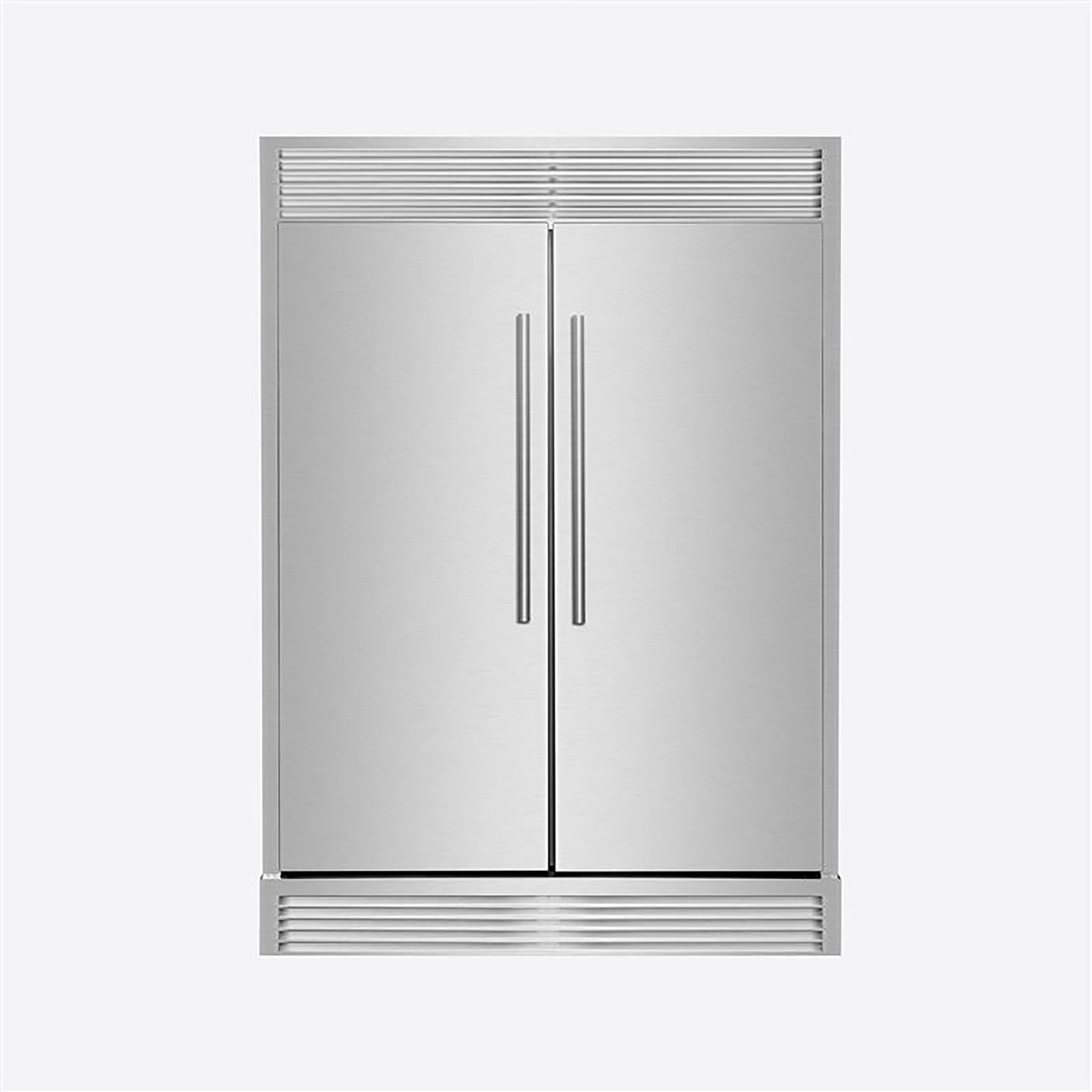 Forno Maderno 2-28-Inch Wide Convertible Refrigerator/Freezer, Decorative Trim, 27.2 cu.ft, 84-Inch High, ENERGY STAR Certified - FFFFD1722-60SG
