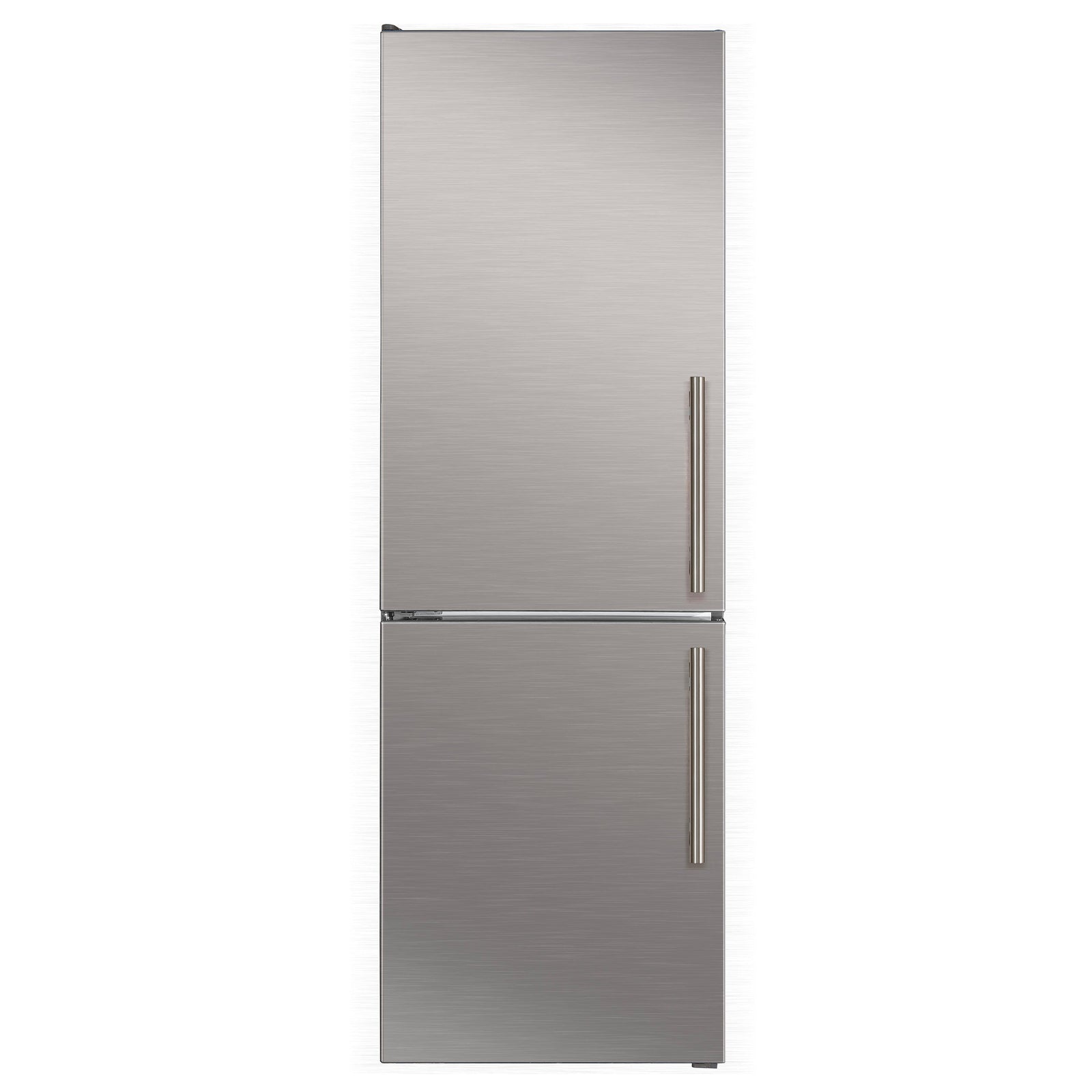Forno Custodia 24" Bottom Freezer, 10.3 cf., Left Swing, Ice Maker, Total No frost, Stainless Steel handles - FFFFD1766-24LS