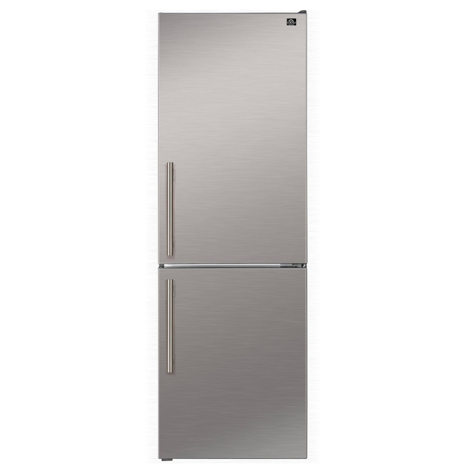 Forno Custodia 24" Bottom Freezer, 10.3 cf., Right Swing, Total No frost, Stainless Steel handles - FFFFD1766-24RS