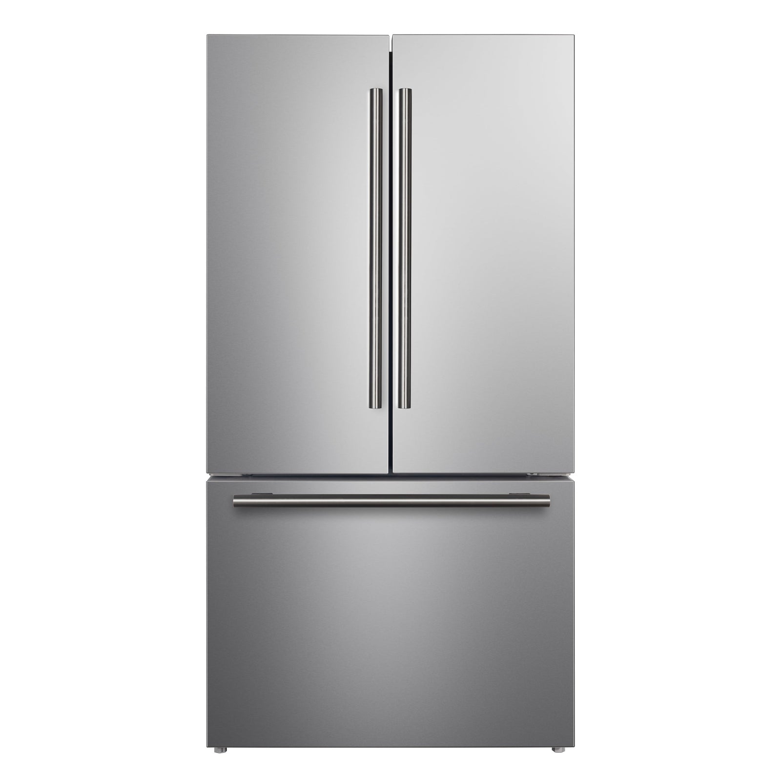 Forno Rivello 36 Inch French Door Refrigerator in Stainless Steel, Internal Water Dispenser, Filtered Ice, Adjustable Shelves, Energy Star Certified - FFFFD1783-36S