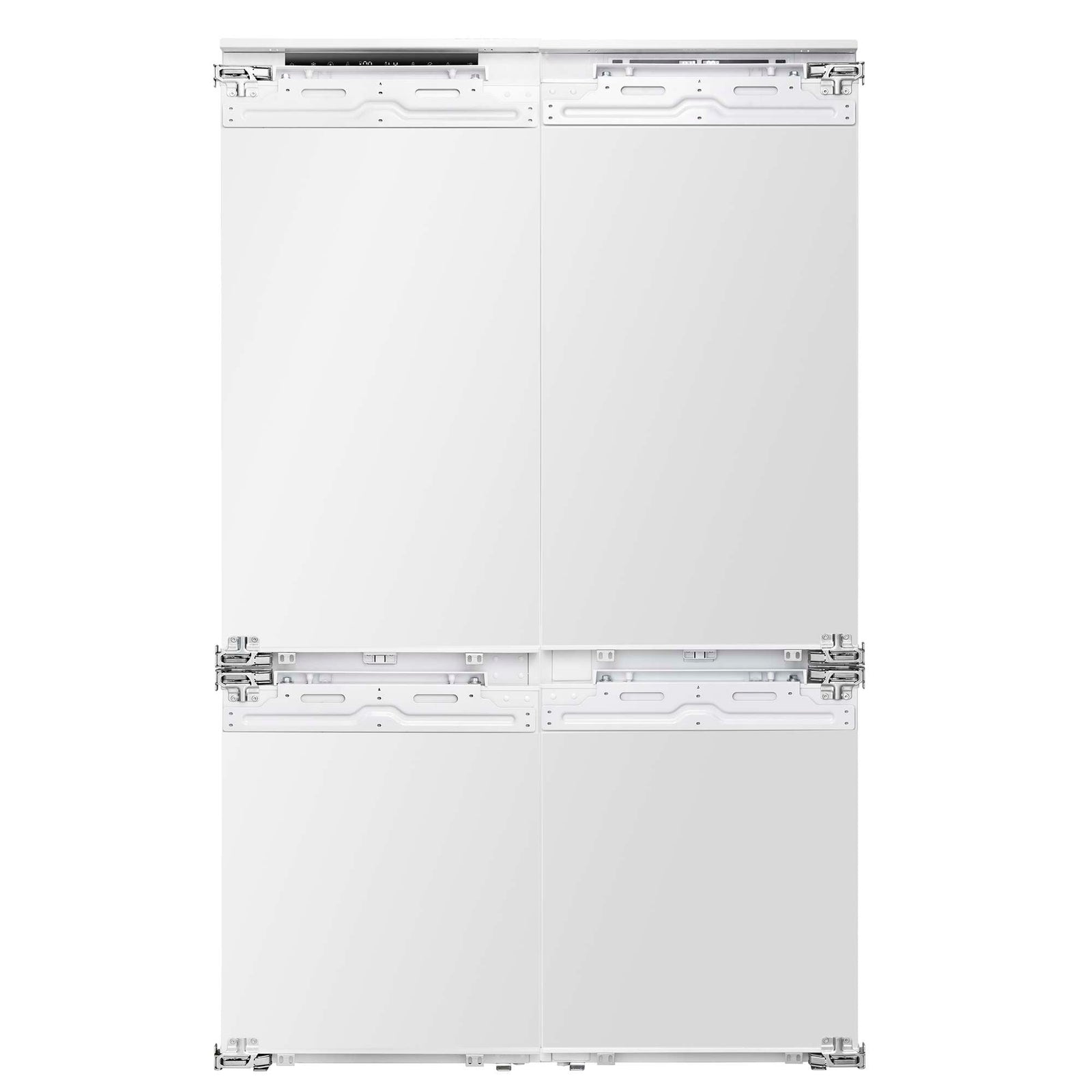Forno Rivestito 42 Inch Panel Ready Double Bottom Freezer, 16.9 cu. ft., Ice Maker, Total No Frost, Fast Cool & Fast Freeze - FFRBI1794-42