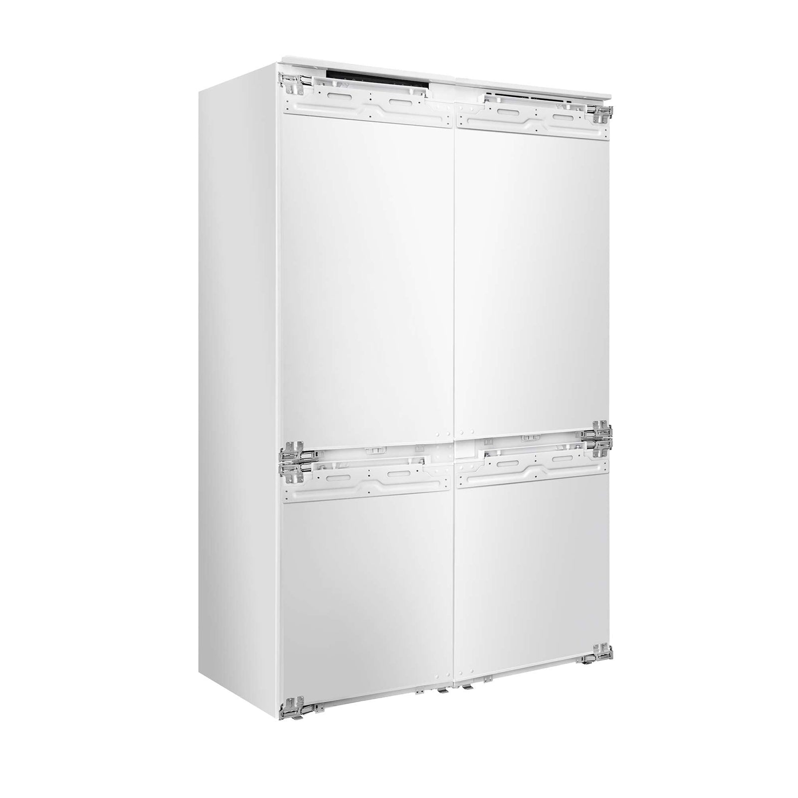 Forno Rivestito 42 Inch Panel Ready Double Bottom Freezer, 16.9 cu. ft., Ice Maker, Total No Frost, Fast Cool & Fast Freeze - FFRBI1794-42