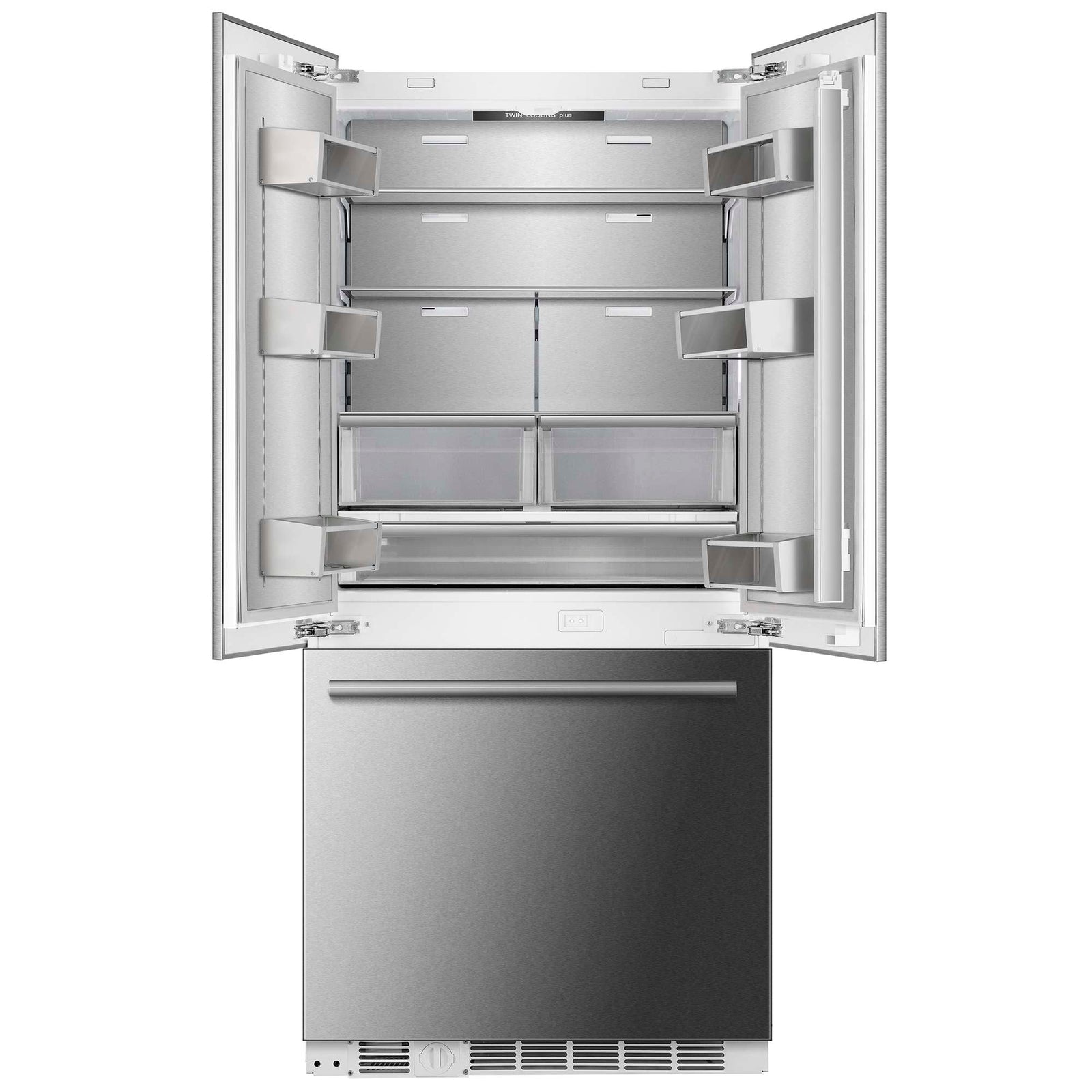 Forno Rivestito Refrigerator, French Door, 36 Inch, Energy Star, Fast Freeze - FFRBI1811-36