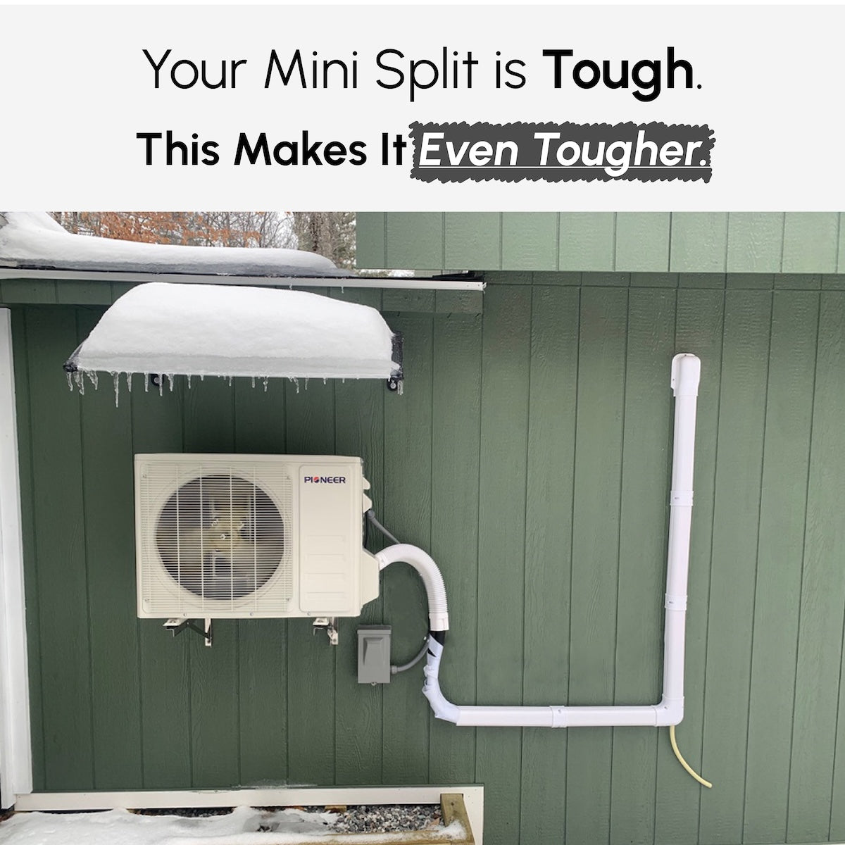 Pioneer EliteGuard™ Outdoor Metal Shelter for Mini Split Condensing Units