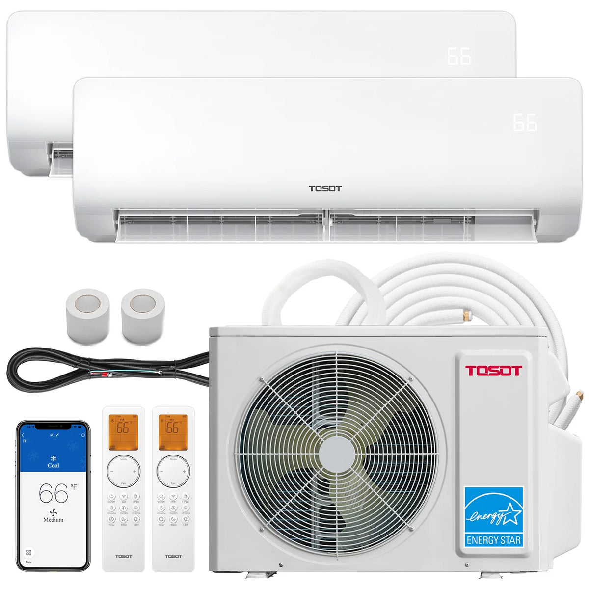TOSOT-18K-2-Zone-Mini-Split.