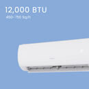 TOSOT 12,000 BTU 19 SEER2 Mini-Split Heat Pump Air Conditioner Coverage