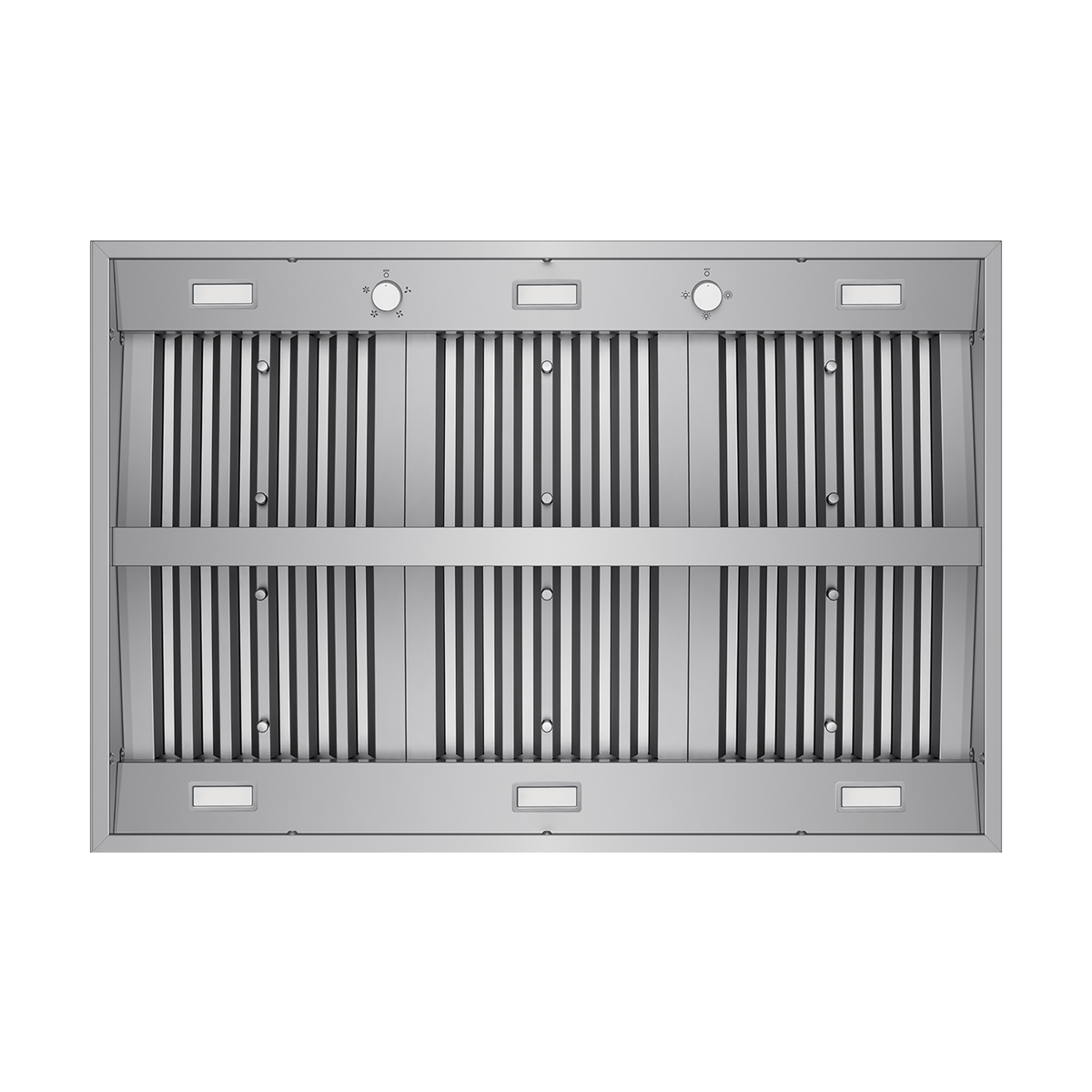 Victory 48-Inch 1200 CFM Island Range Hood in Stainless Steel