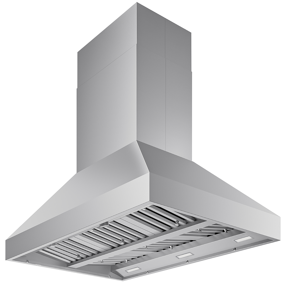 Victory 36-Inch 1200 CFM Island Range Hood in Stainless Steel