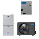 MRCOOL 3 Ton Central Universal Air Conditioner and 96% AFUE, 60K BTU 17.5" Gas Furnace Split System - Upflow or Horizontal