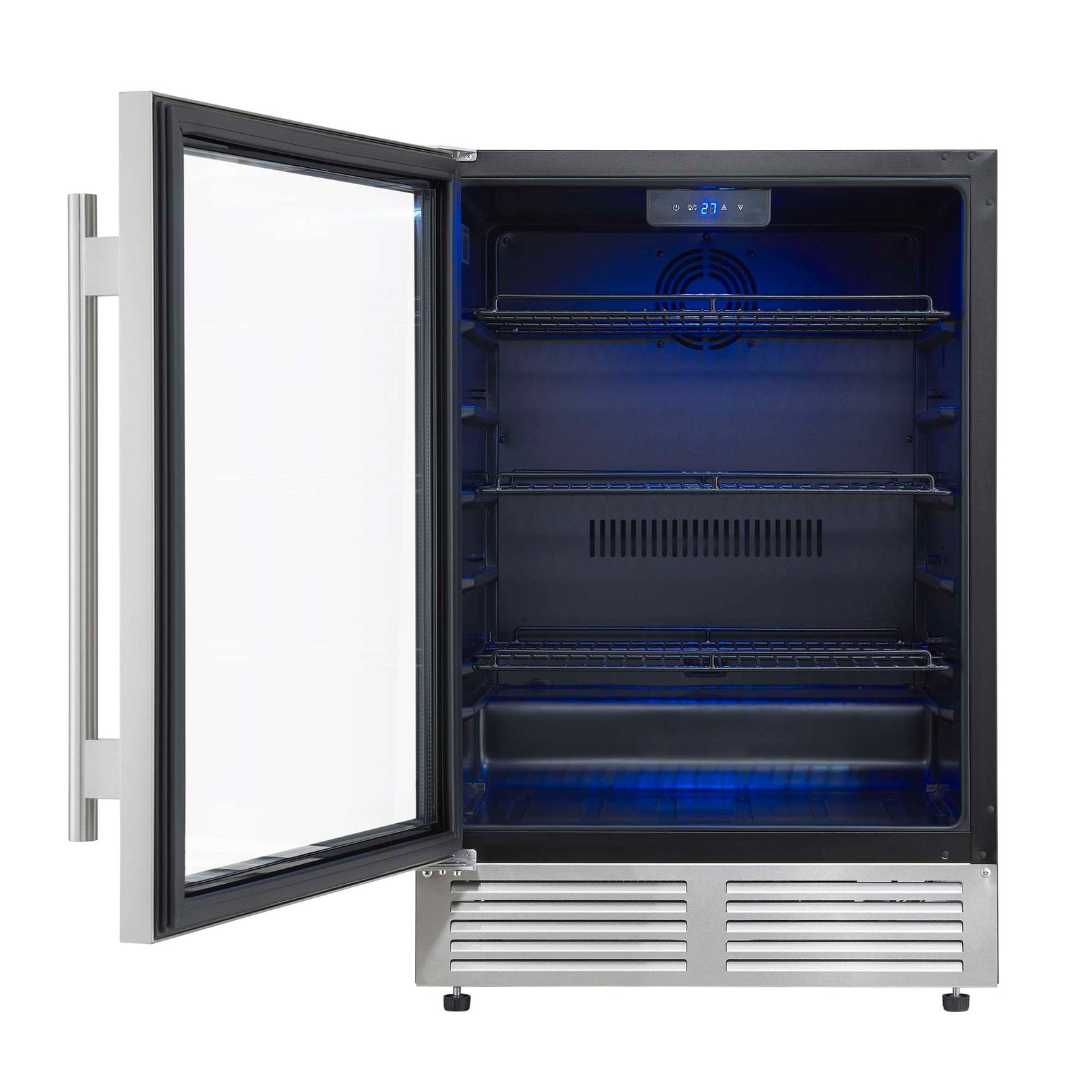 Forno Frescolino Beverage Cooler door open