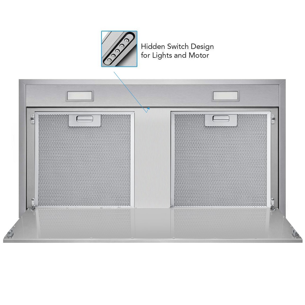 Victory 30-Inch 750 CFM Insert Range Hood in Stainless Steel