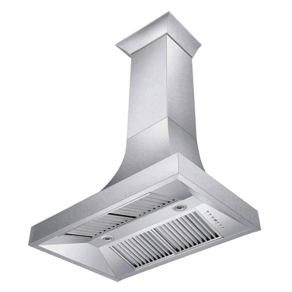 ZLINE Designer 36-inch range hood in satin stainless steel 8632S-36, view 6