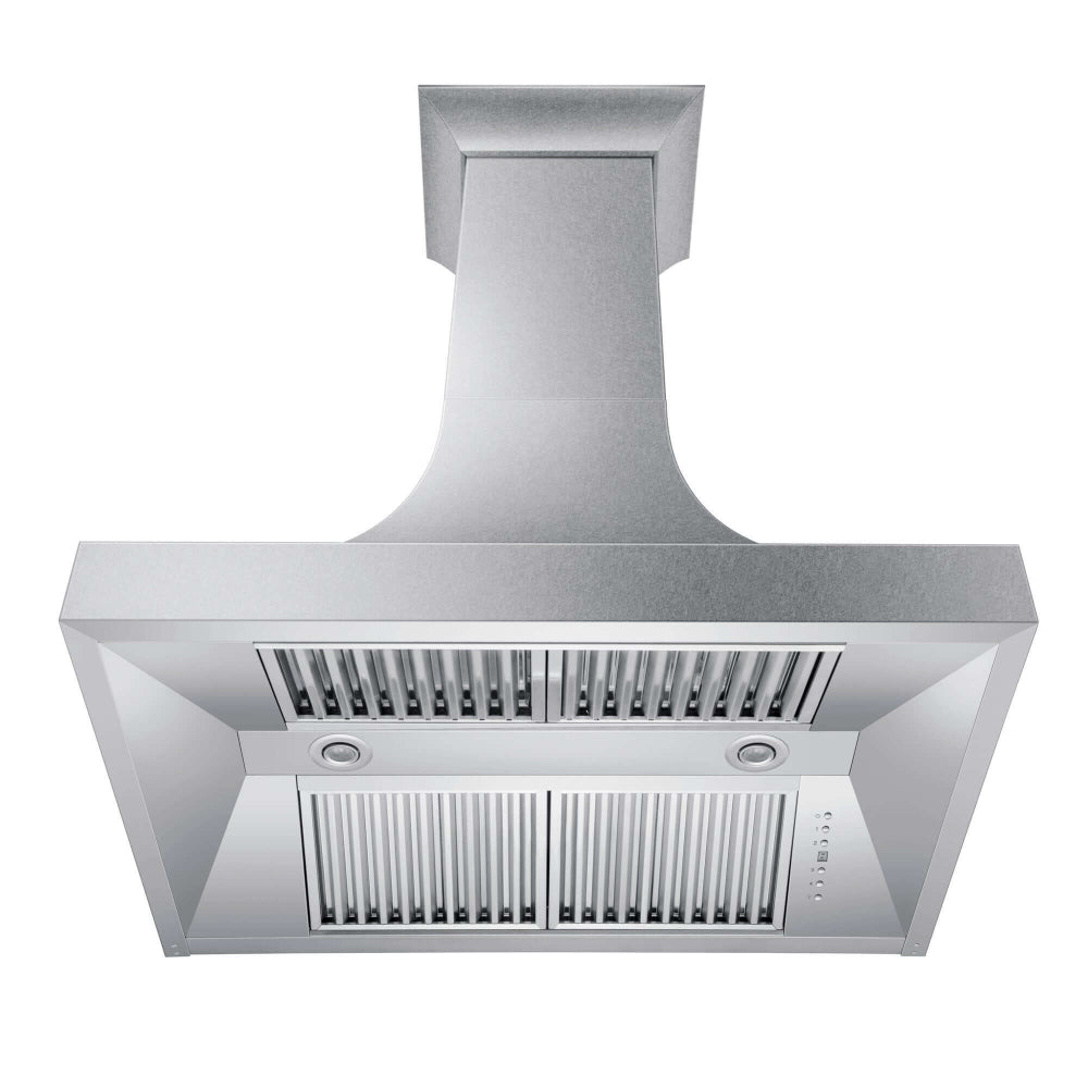 ZLINE Designer 30-inch range hood in satin stainless steel 8632S-30, view 4