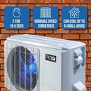 ACiQ 2 Ton 16.5 SEER High Efficiency Central Air Conditioner Condenser - R410A Inverter
