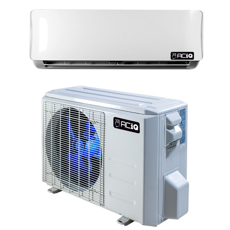 ACiQ 18,000 BTU 19 SEER2 ACiQ Single Zone Wall Mounted Mini Split System w/ WiFi - R454B