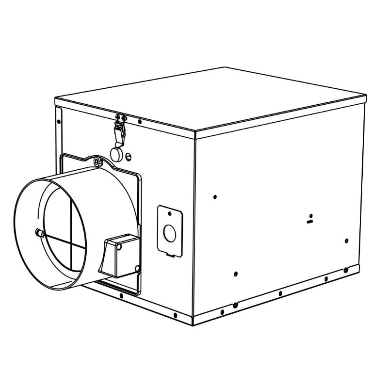 ACiQ Fresh Air Supply Fan - SF100-3C