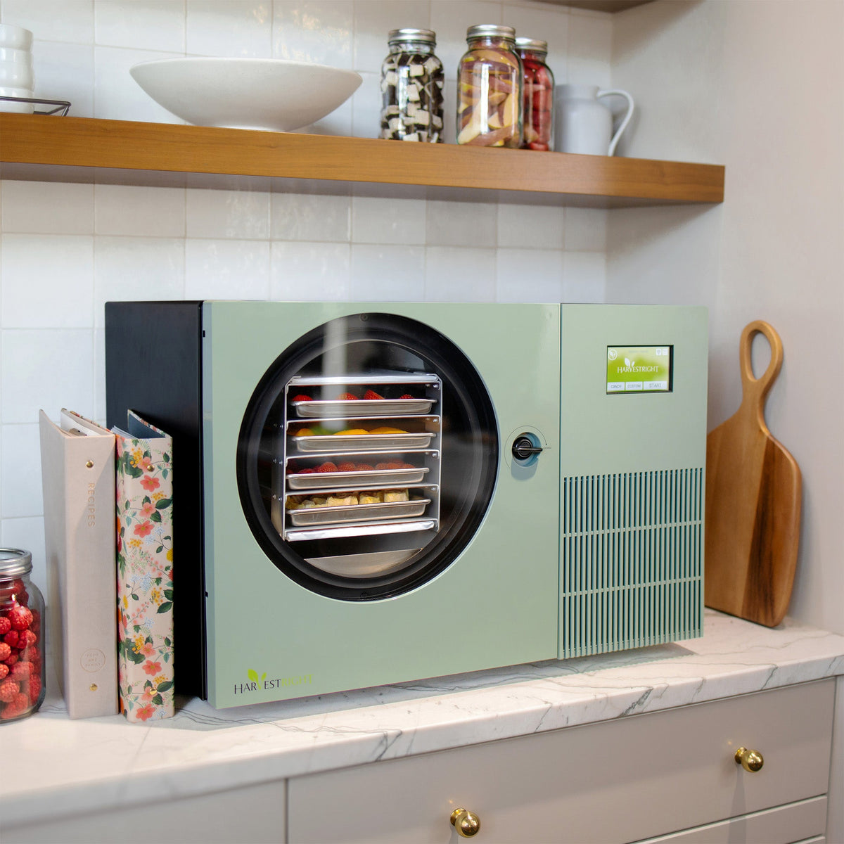 Harvest Right Countertop 360 Sage Green Freeze Dryer - HRFDCGR-PP
