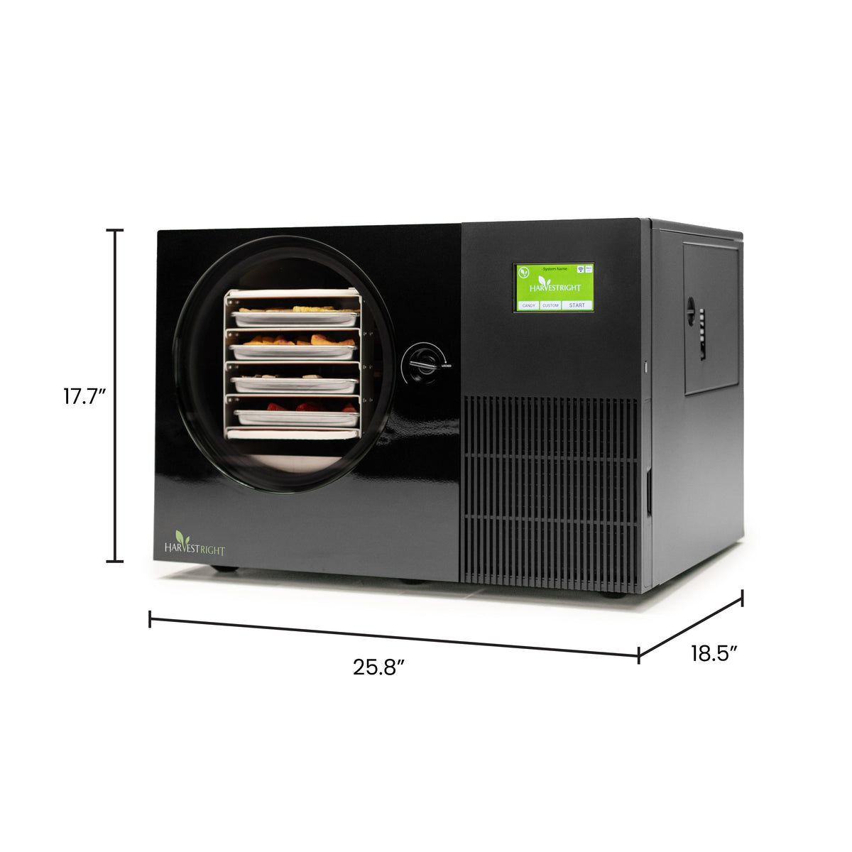 Harvest Right Countertop 360 Black Freeze Dryer - HRFDCBK-PP
