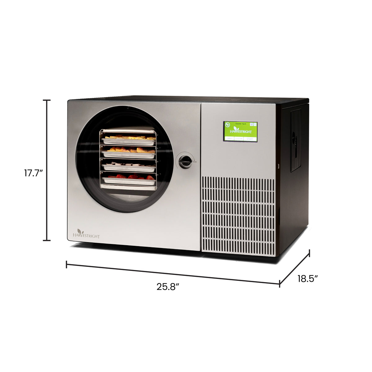 Harvest Right Countertop 360 Stainless Steel Freeze Dryer - HRFDCSS-PP