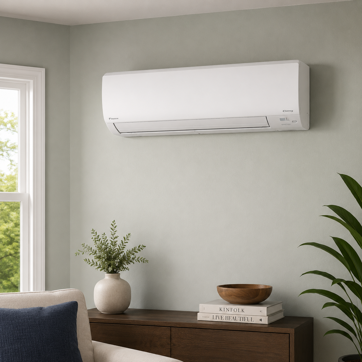 Daikin POLARA 30,000 BTU Single Zone Ductless Mini Split Heat Pump System - R32 - 230V