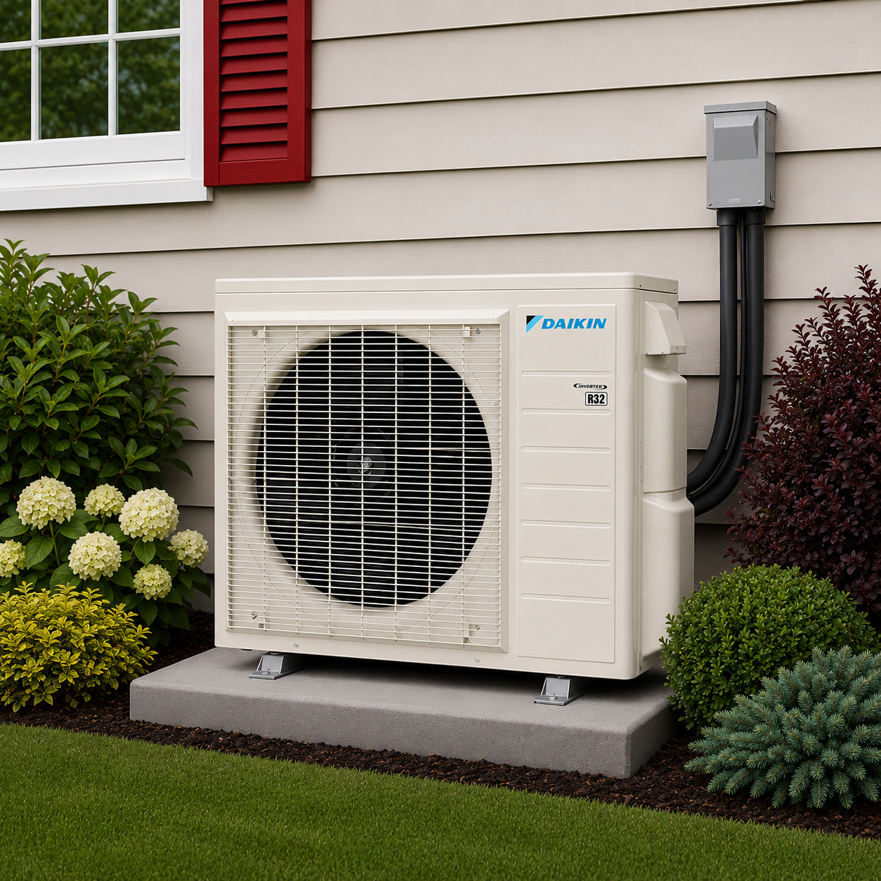Daikin POLARA 30,000 BTU Single Zone Ductless Mini Split Heat Pump System - R32 - 230V