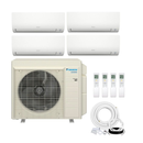 Daikin MXM 36,000 BTU (7K + 7K + 7K + 9K) 20 SEER2 4 Zone Wall Mount Mini Split Heat Pump System - R32 - 230V