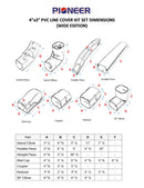 Pioneer Decorative PVC Line Cover Kit for Mini Split Air Conditioners & Heat Pumps