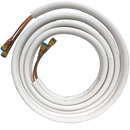 15' Quick Connect Line Set for 9k and 12k Indoor Units, 1/4 x 3/8 x 15ft with Extension Coupler and Additional Refrigerant to Extend the Length of Your Line Set