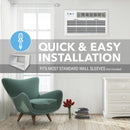 12,000 BTU 230V Energy Star Through-the-Wall Air Conditioner with Remonte Control for Spaces up to 550 Sq. Ft.