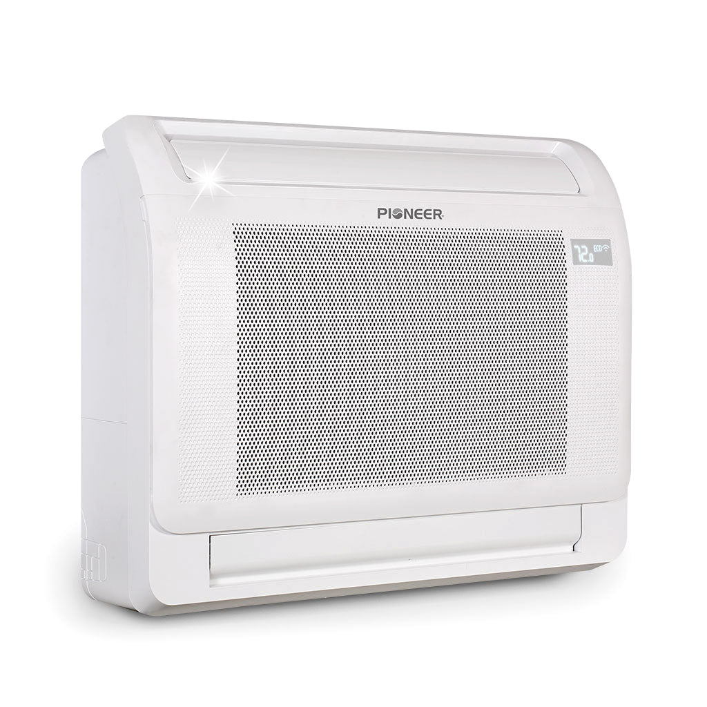 Pioneer® Quantum Ultra™ 16,000 BTU 23.8 SEER2 230V Floor/Low-Wall Mounted Console Ductless Mini-Split Air Conditioner Inverter Heat Pump Full Set