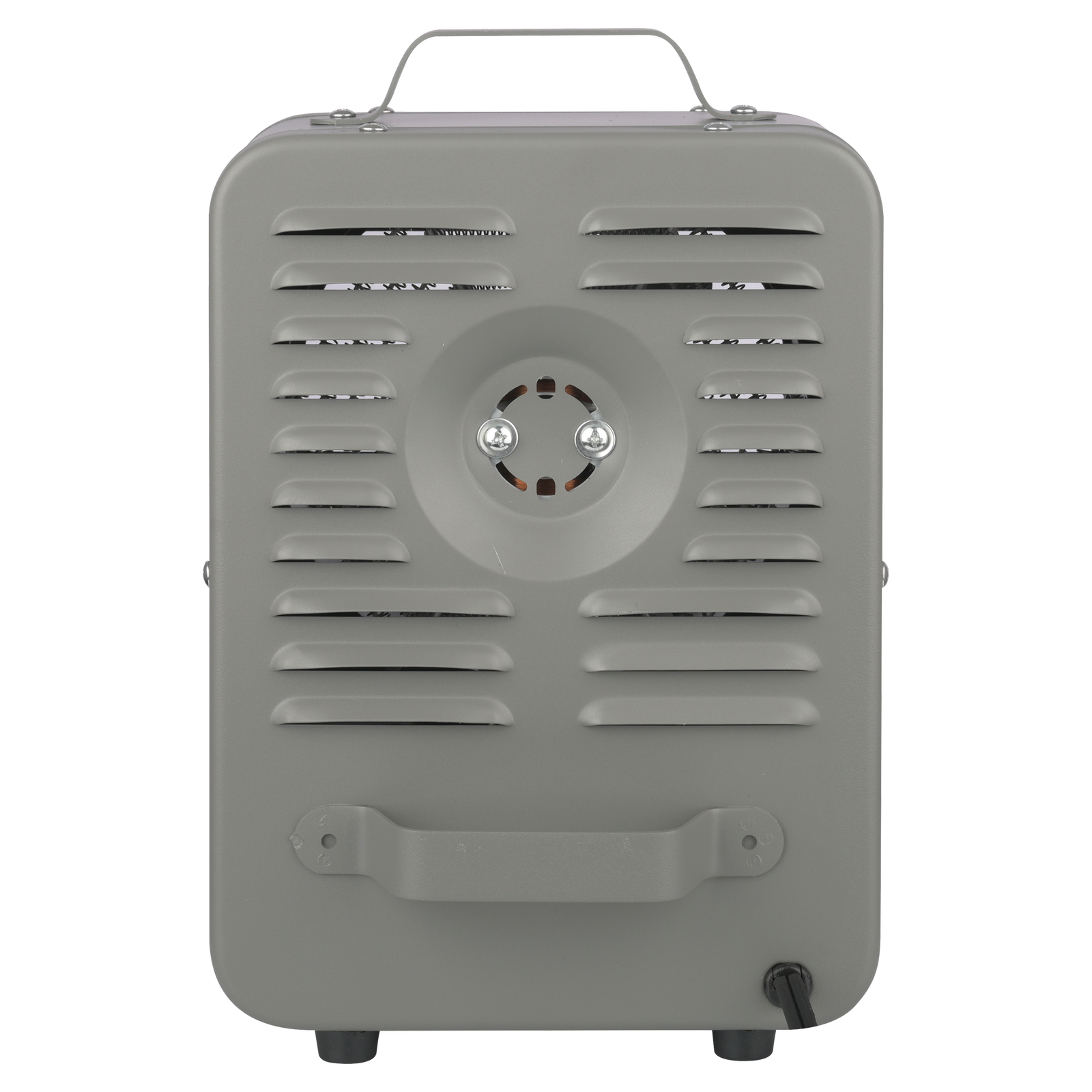 1500/750W 12" Metal Milkhouse Utility Heater with Fan-Only Mode and Anti-Freeze Function, Grey