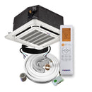 Pioneer® Multi Zone 18,000 BTU Quantum Series Ceiling Cassette Indoor Section Split Inverter++ Air Conditioner Heat Pump 230V