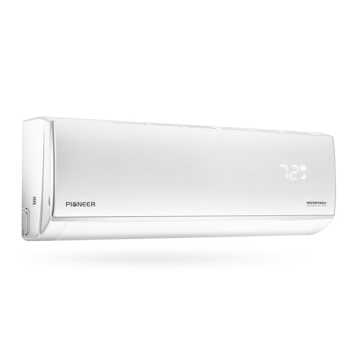 Pioneer® Diamante Pro™ 12,000 BTU 20 SEER2 230V High-Wall Ductless Mini-Split Air Conditioner Inverter Heat Pump with 16 Ft. Kit