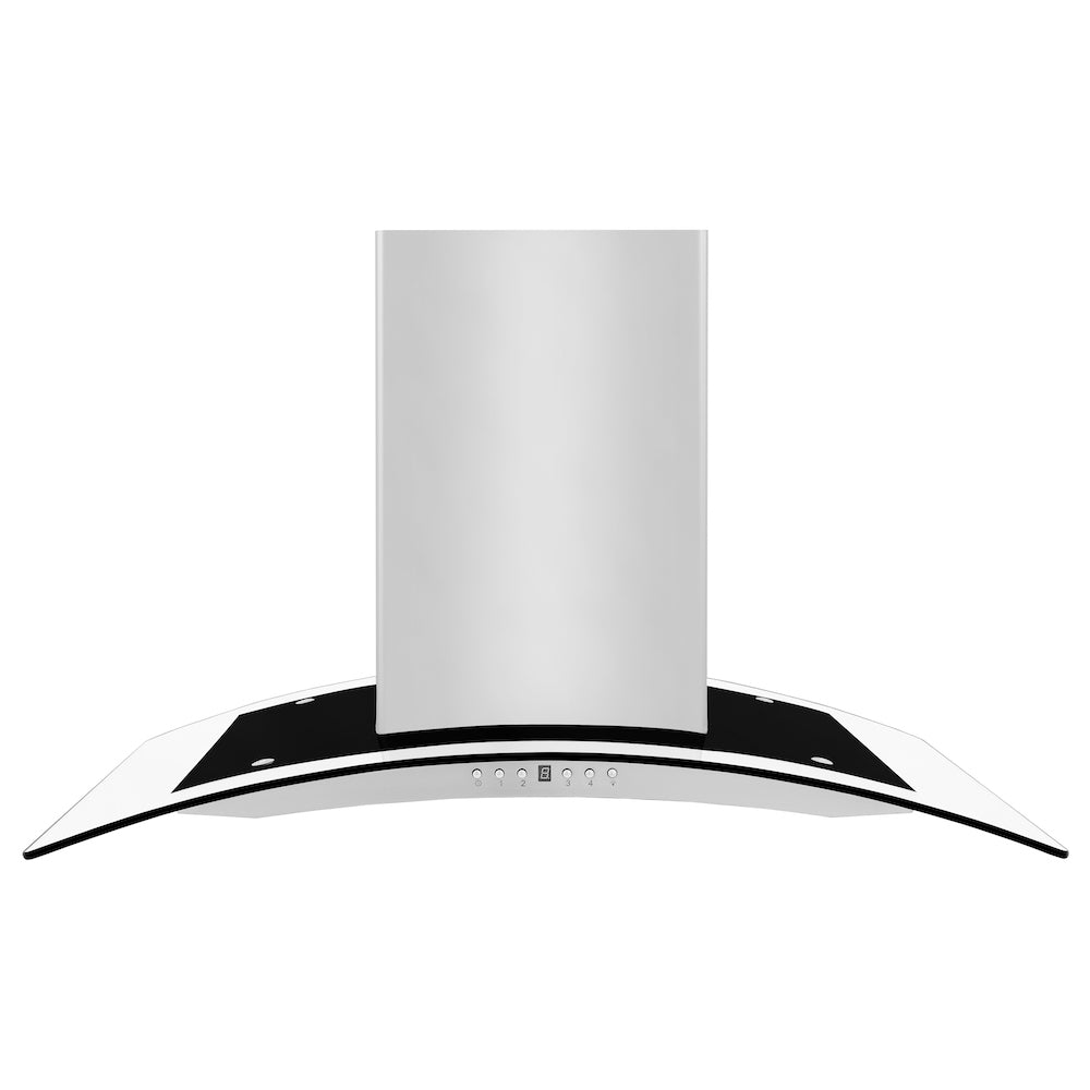 ZLINE Convertible Vent 36-inch range hood in stainless steel GL14I-36, front view
