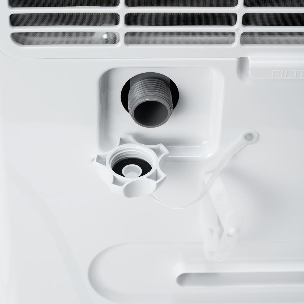 50-Pint ENERGY STAR Dehumidifier With Continuous Drainage, Ultra-Quiet Operation - Ideal for Large Rooms & Basements