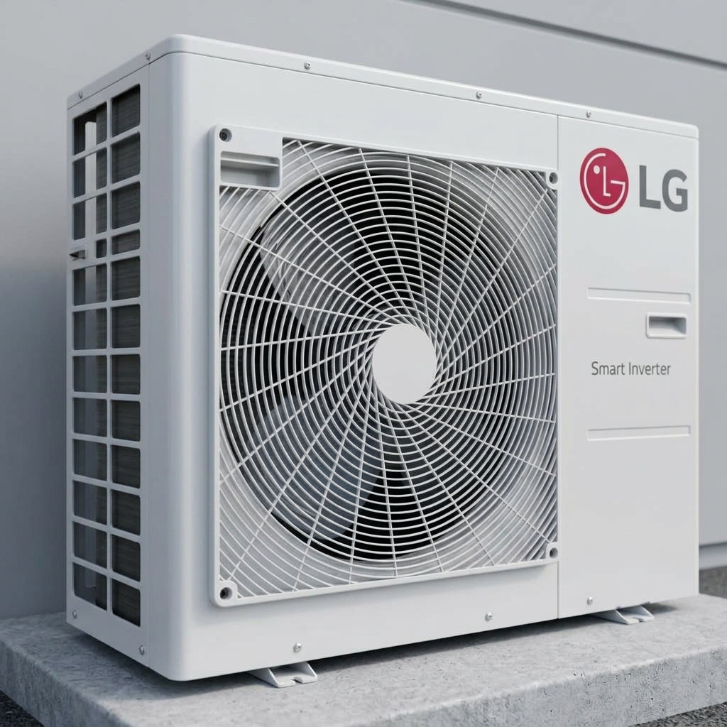 LG Multi F Multi-Zone 3-Zone 30,000 BTU 20 SEER2 (9K + 9K + 15K) Ductless Mini-Split Air Conditioner and Heat Pump