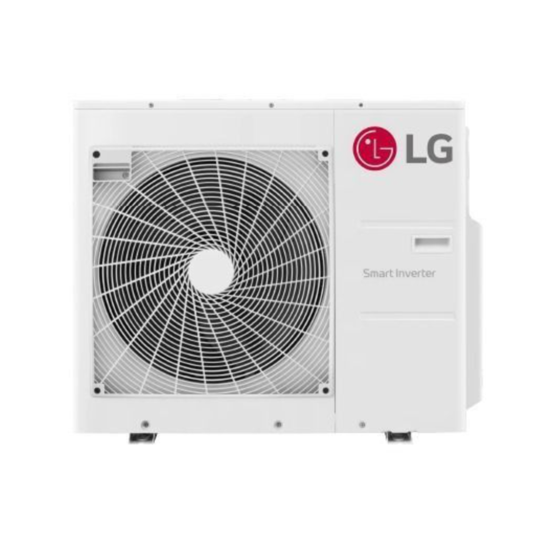 LG Multi F Multi-Zone 3-Zone 24,000 BTU 21 SEER2 (7K + 7K + 9K) Ductless Mini-Split Air Conditioner and Heat Pump - outdoor condenser